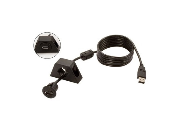  USB-DMA6 / 6 Foot USB DASH MOUNT ADAPTOR USB DASH-MOUNT ADAPTOR FOR A USB CABLE